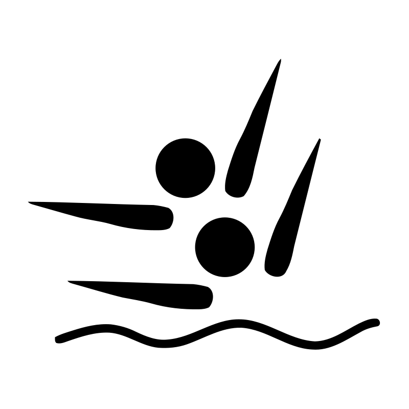 logo de natacion